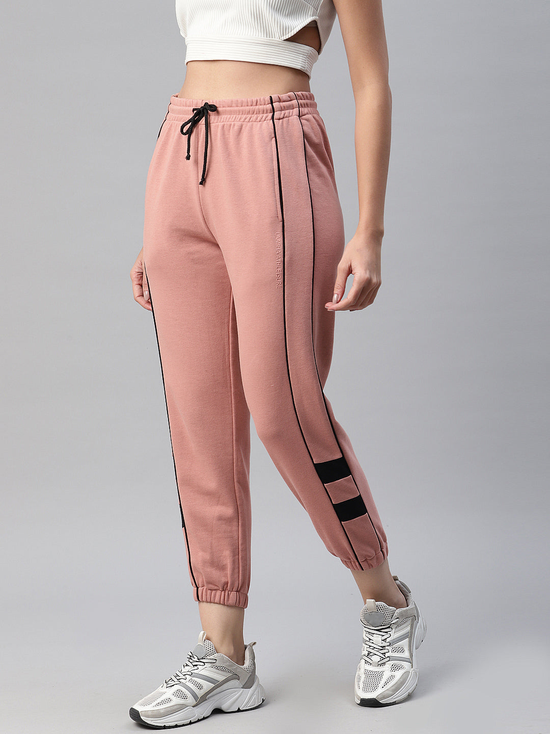Buy Black Track Pants for Women by LAABHA Online | Ajio.com